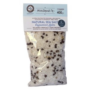 Θαλασσινό αλάτι με 4 πιπέρια 400gr