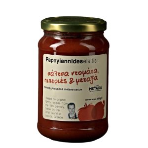 Σάλτσα ντομάτας (Πιπεριές - METAXA) Παπαγιαννίδη 360γρ