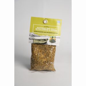 Θαλασσινό αλάτι με Λεμόνι και Βότανα 200gr