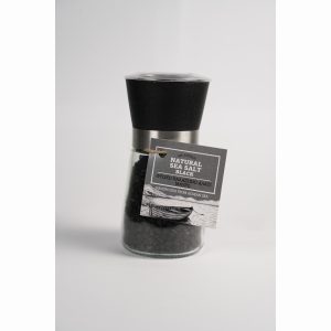 Θαλασσινό αλάτι Μαύρο (Μύλος πλαστικός) 160gr